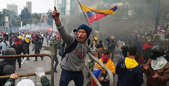 Periodista sobre protestas en Ecuador: La motivación parece ser que el presidente se vaya