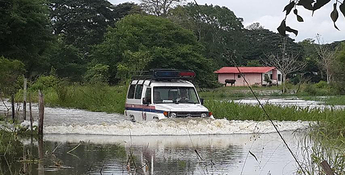 Activan monitoreo de ríos en eje andino de Barinas por intensas lluvias