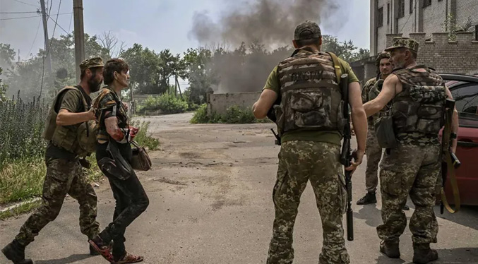 Rusia asegura haber eliminado a casi dos mil mercenarios en Ucrania
