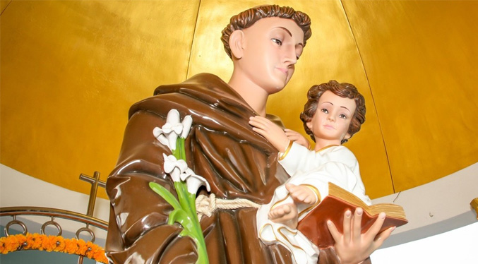 Iglesia Católica celebra la fiesta de San Antonio de Padua