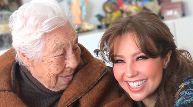 Fallece la abuela de Thalía a los 104 años