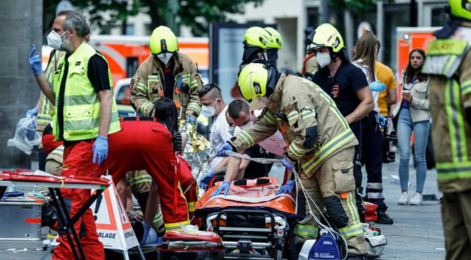 Arrollamiento masivo en Berlín deja un muerto y 30 heridos