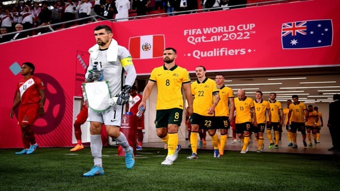 Australia logra con suspenso su clasificación a Catar 2022