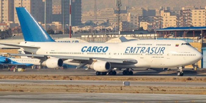 Juez argentino ordena retener pasaportes de iraníes abordo de avión venezolano