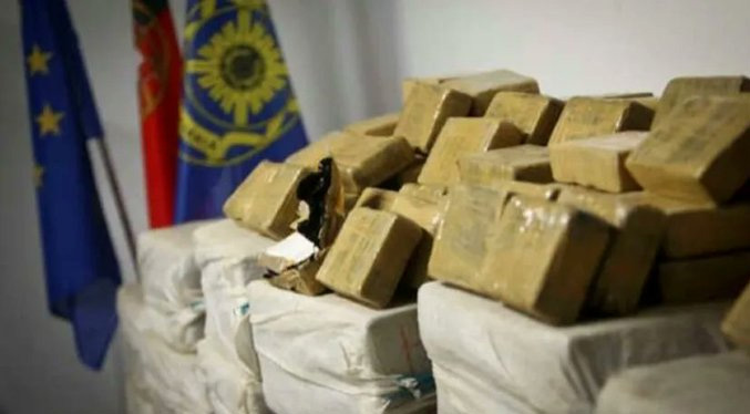 Portugal incauta 8 toneladas de cocaína en un barco proveniente de Colombia