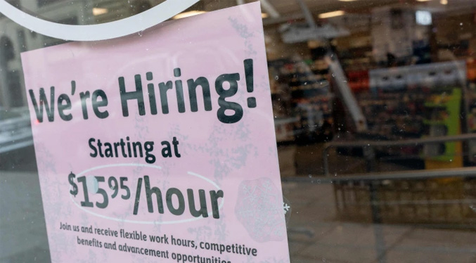 EEUU crea 390.000 puestos de trabajo en mayo y la tasa de desempleo se mantiene en el 3,6%