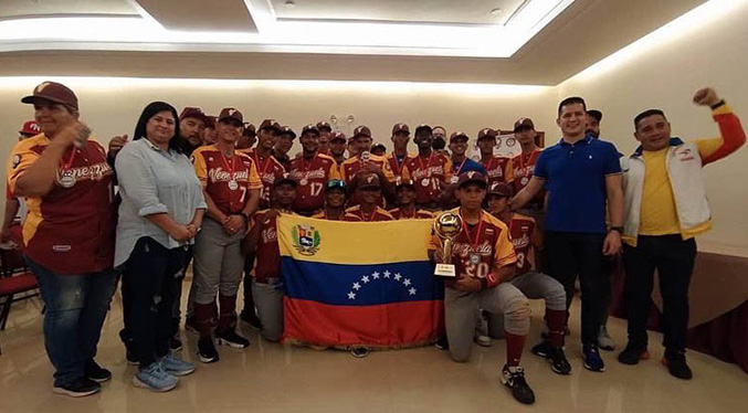 Venezuela y Panamá fueron decretados campeones del Premundial de Béisbol U15