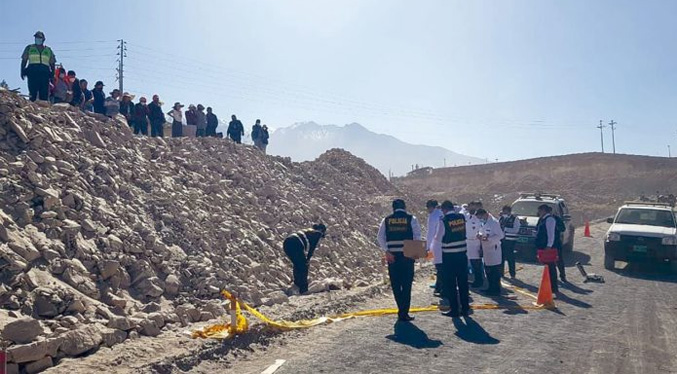 Doble crimen de presuntos migrantes venezolanos en Arequipa, Perú