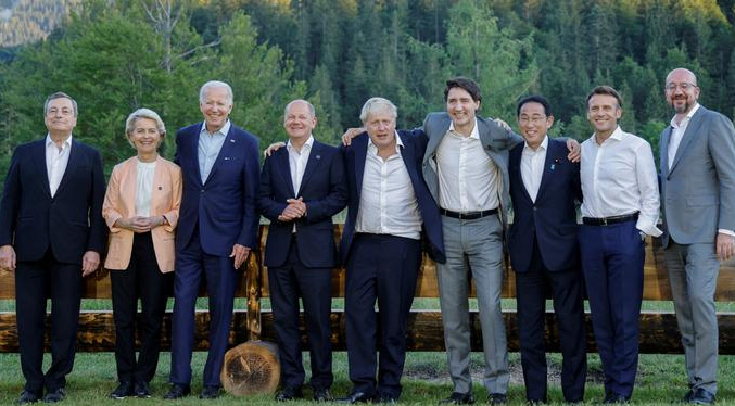 El G7 promete apoyo por tiempo indefinido a Ucrania