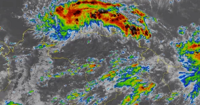 Inameh pronostica lluvias con actividad eléctrica en gran parte del país