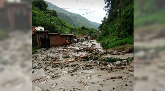 Lluvias registradas en las últimas horas afectaron 18 viviendas en Valera