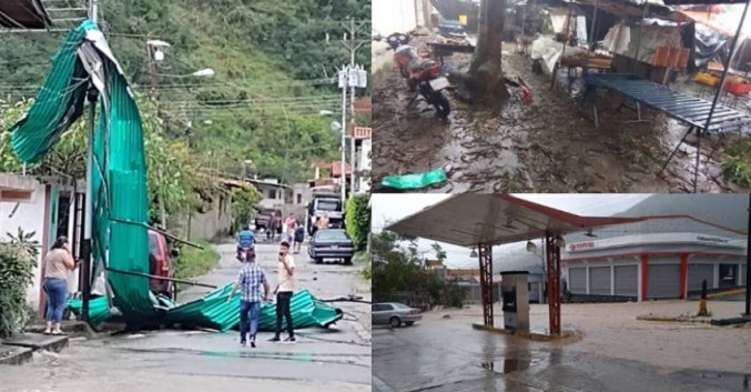 Al menos 30 viviendas afectadas tras fuertes lluvias en Mérida