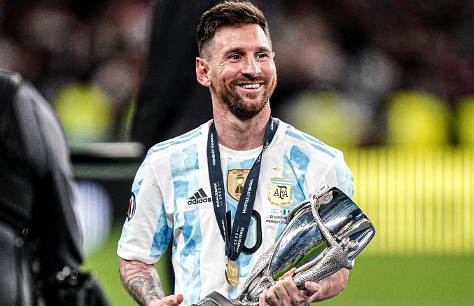 Messi es elegido mejor jugador de la Finalissima