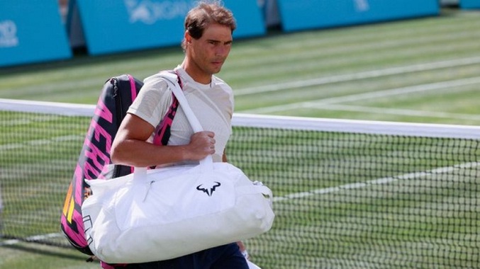 Nadal realiza su segunda sesión de entrenamiento en Wimbledon