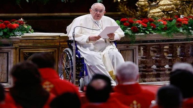 El papa Francisco lamenta no poder ir a África