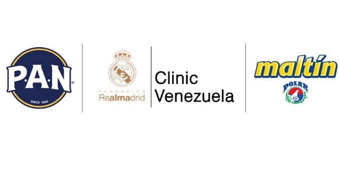 PAN y Maltín Polar serán patrocinantes de las Clínicas de la Fundación Real Madrid en Venezuela