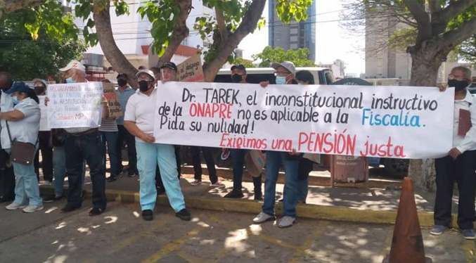Jubilados del Ministerio Público acusan de ilegal e inconstitucional descuentos de la ONAPRE a sus pagos