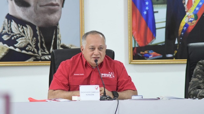 Diosdado Cabello augura buenas relaciones del PSUV con Colombia tras victoria de Petro