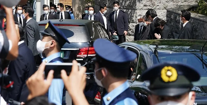 La Policía japonesa admite fallos en el dispositivo de seguridad de Abe