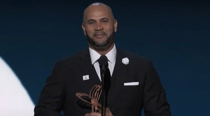 Pujols gana el premio Muhammad Ali de ESPN por labor humanitaria