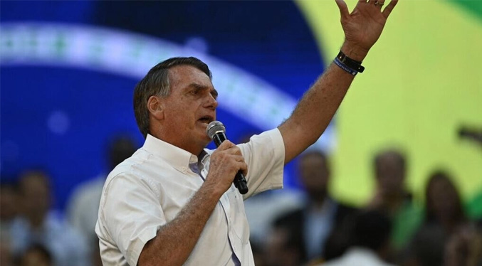 Bolsonaro se lanza oficialmente a la reelección en Río de Janeiro