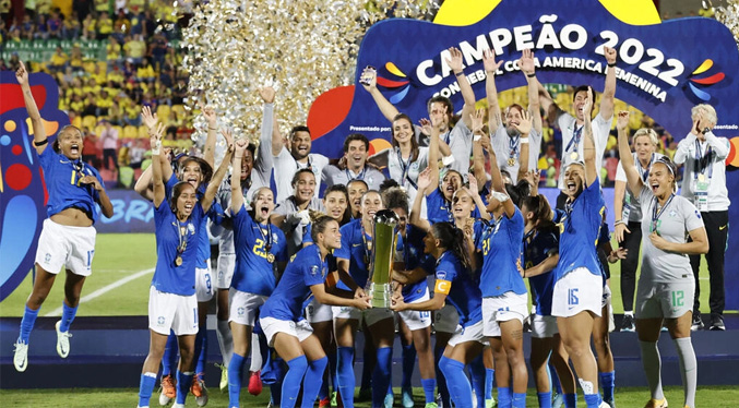 Brasil gana la Copa América Femenina tras vencer a Colombia 1-0