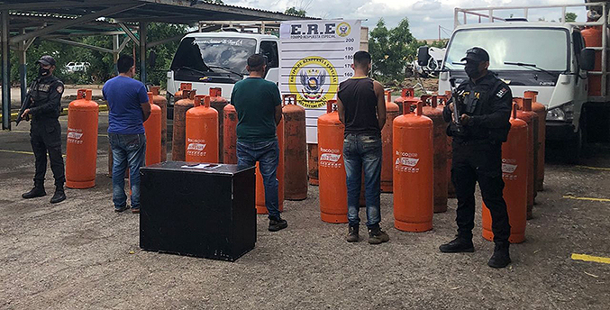 ERE desarticula banda de contrabandistas de gas propano en Maracaibo