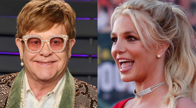 Britney Spears regresará a la música con Elton John