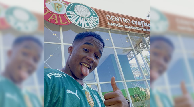 Endrick cumple 16 años y firma su primer contrato profesional con Palmeiras