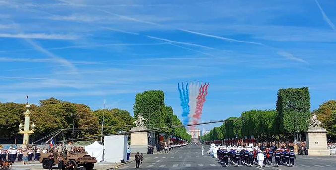 Francia celebra los 231 años de la Toma de la Bastilla y su Día Nacional