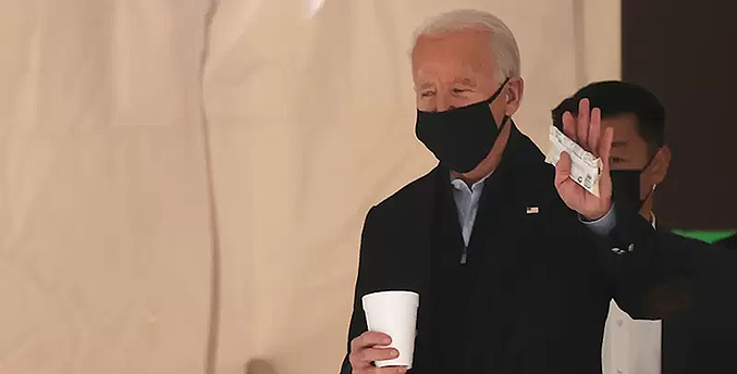 Presidente Joe Biden da negativo para el COVID-19