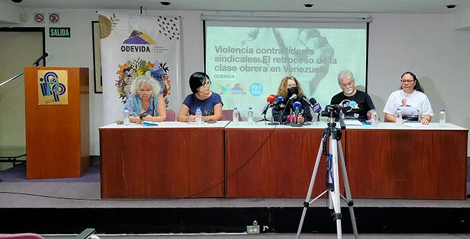 Odevida denuncia que 44 líderes sindicales fueron asesinados entre 2015 y 2020