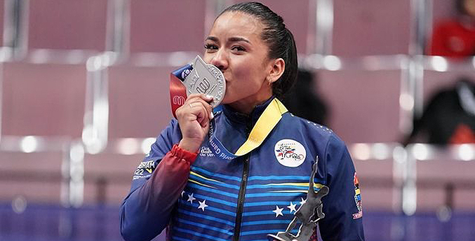 Así logra Yorgelis Salazar la primera medalla de Venezuela en los Juegos Mundiales 2022
