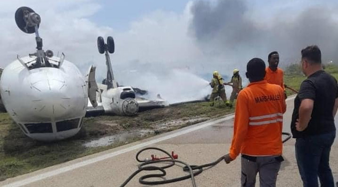 Un avión con 36 pasajeros se estrella en Somalia sin causar muertos