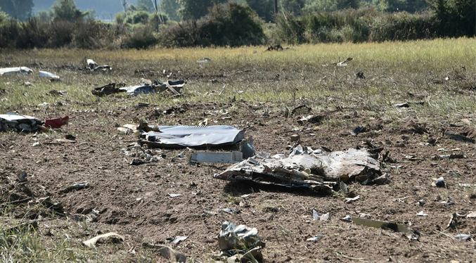 Ocho muertos en accidente de avión de carga ucraniano en Grecia (Video)