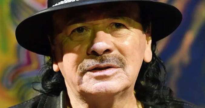 Carlos Santana se desmaya en pleno concierto en Michigan