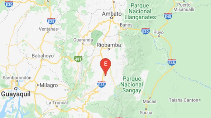 Sismo de magnitud 4.6 sacude provincia andina de Ecuador