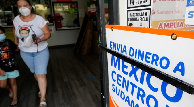 Remesas de mexicanos enviadas a sus familiares tienen nueva alza del 14.3 % en mayo