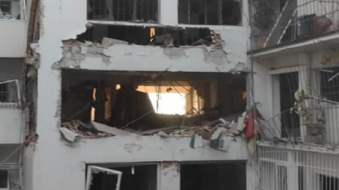 Explosión en un edificio de Montevideo deja varios heridos (Videos)