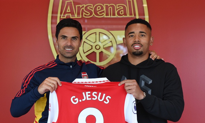 Gabriel Jesús ya es nuevo jugador del Arsenal