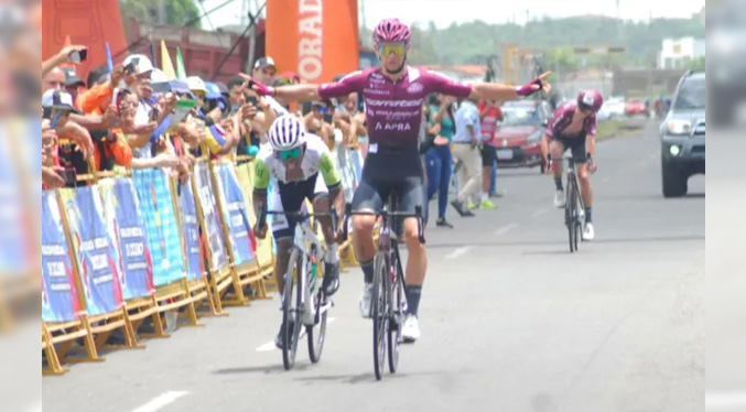 Stefano Gandin gana y es primer líder de Vuelta a Venezuela