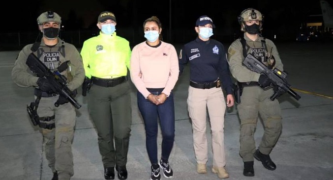 Colombia extradita a la hermana de «Otoniel» a EEUU por narcotráfico