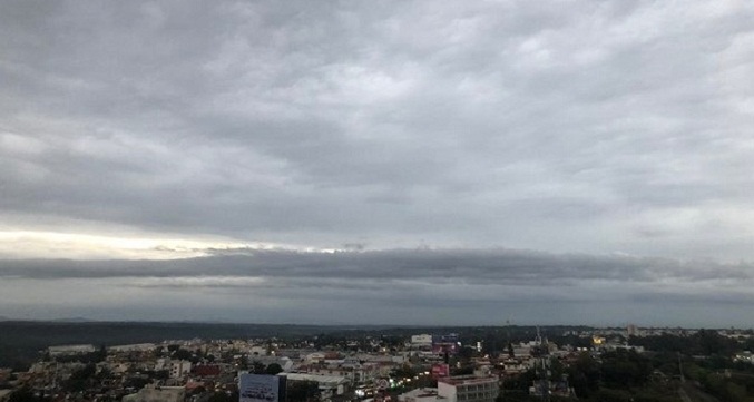 Inameh pronostica cielo nublado y lluvias dispersas en gran parte del país