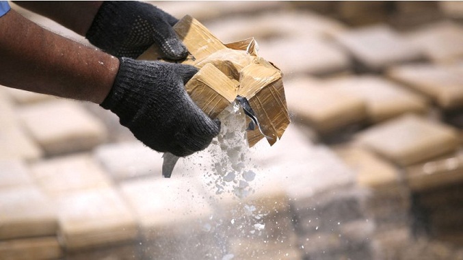 Incautan en Colombia más de 800 kilos de cocaína con destino a Centroamérica