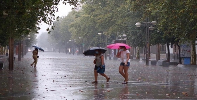 Inameh prevé lluvias con actividad eléctrica en gran parte del país