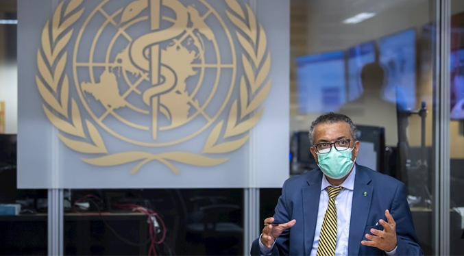 OMS: La pandemia de COVID-19 está «lejos de haber terminado»