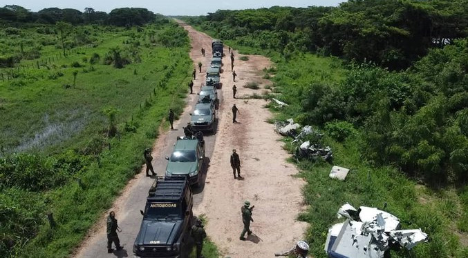 FANB inutiliza pista dedicada al narcotráfico en el municipio Catatumbo