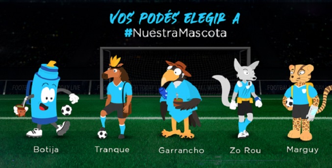 Uruguay elige la mascota que lo acompañará al Mundial de Catar