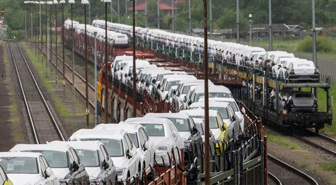 Ventas de autos caen 14 % en Europa en el primer semestre de 2022