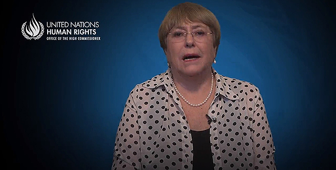 Bachelet agradece a quienes “amplifican las voces de los no escuchados” al despedirse de la ONU (+ Video)